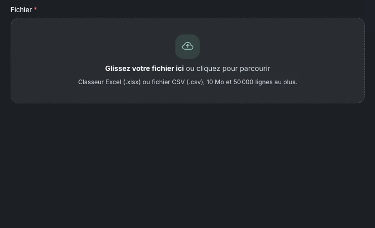 L’assistant d’import de leads Relay